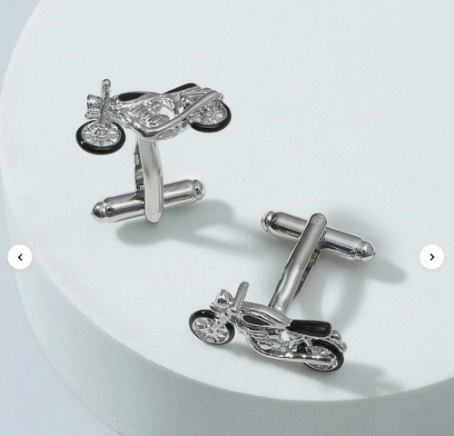 Motorcycle Design Cuff Link