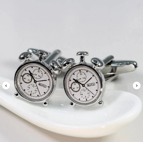 Clock Design Cuff links