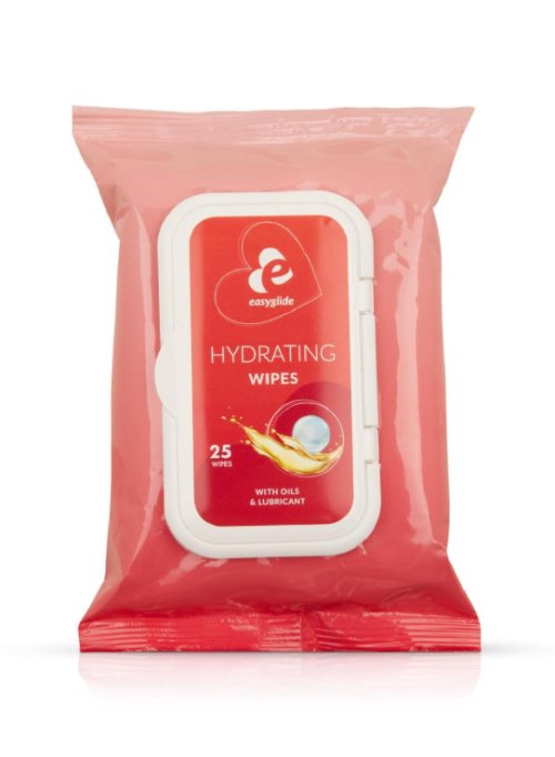 EasyToys EasyGlide Hydrating Wipes 25-pack