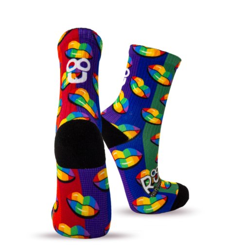 Rude Socks Pride Kisses