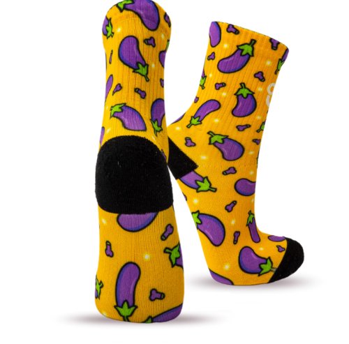 Rude Socks The Eggplant