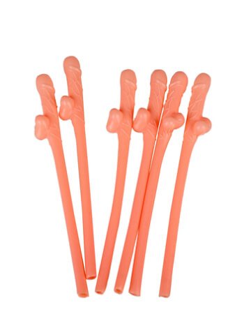 Sexy Penis Straws 4&#039;s