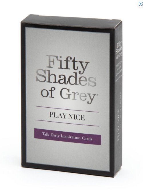 Fifty Shades Play Nice Talk Dirty Card Game