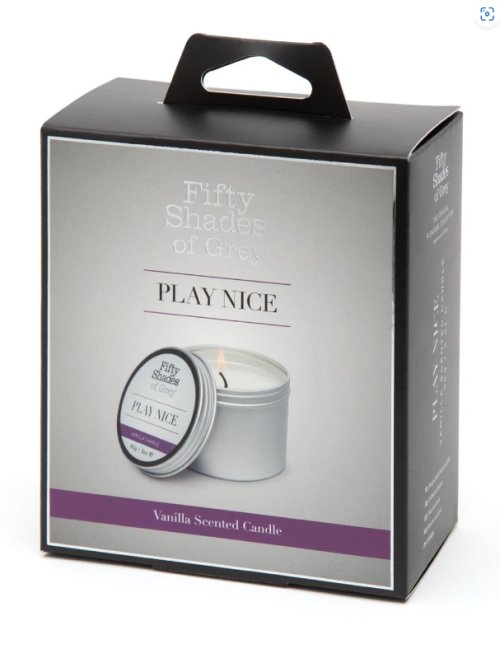 Fifty Shades Play Nice Vanilla Candle 90g